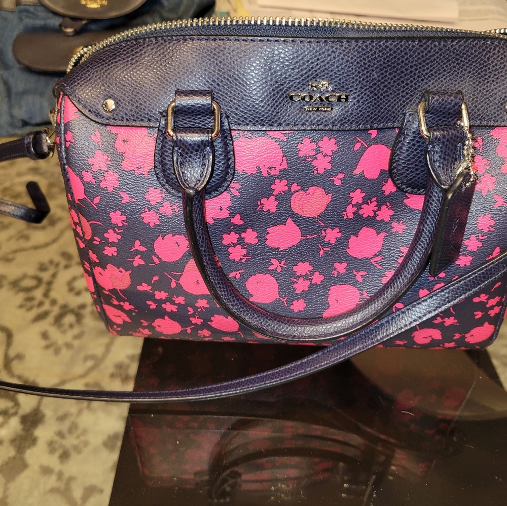 Floral coach Crossbody/handbag - Picture 4 of 4
